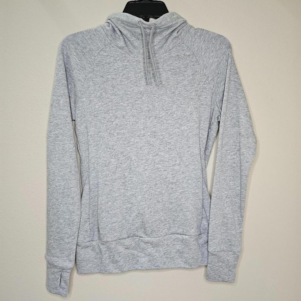 NWT Adidas Women's Gray/Kangaroo Pocket Sweatshirt Size X-Small